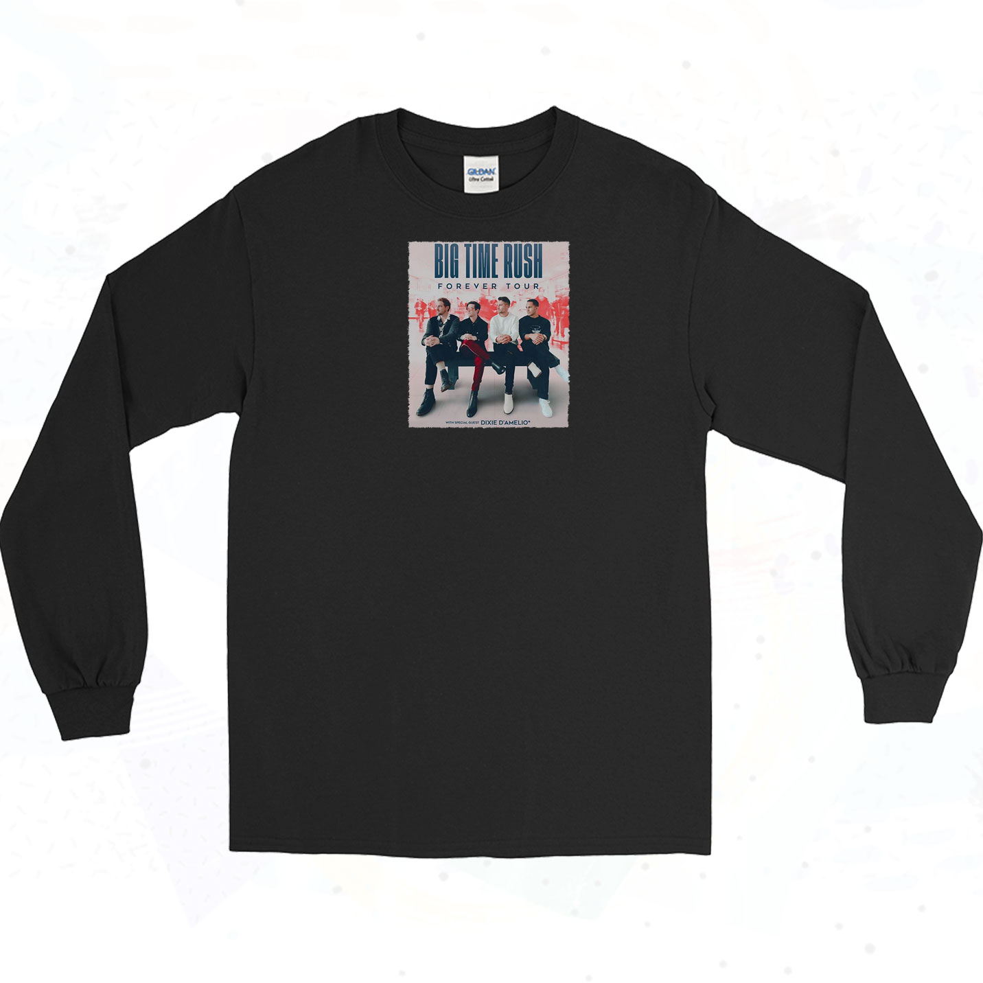Big Time Rush Forever Tour 2022 Long Sleeve Shirt - 90sclothes.com