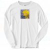 Blurry Lisa Simpson 90s Long Sleeve Shirt