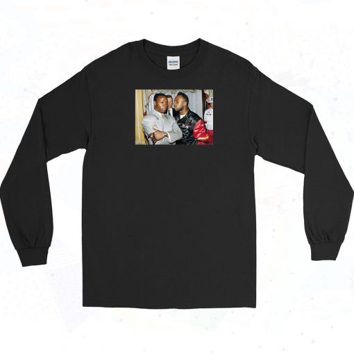 Chris Eubank Nigel Benn Boxing Long Sleeve Shirt