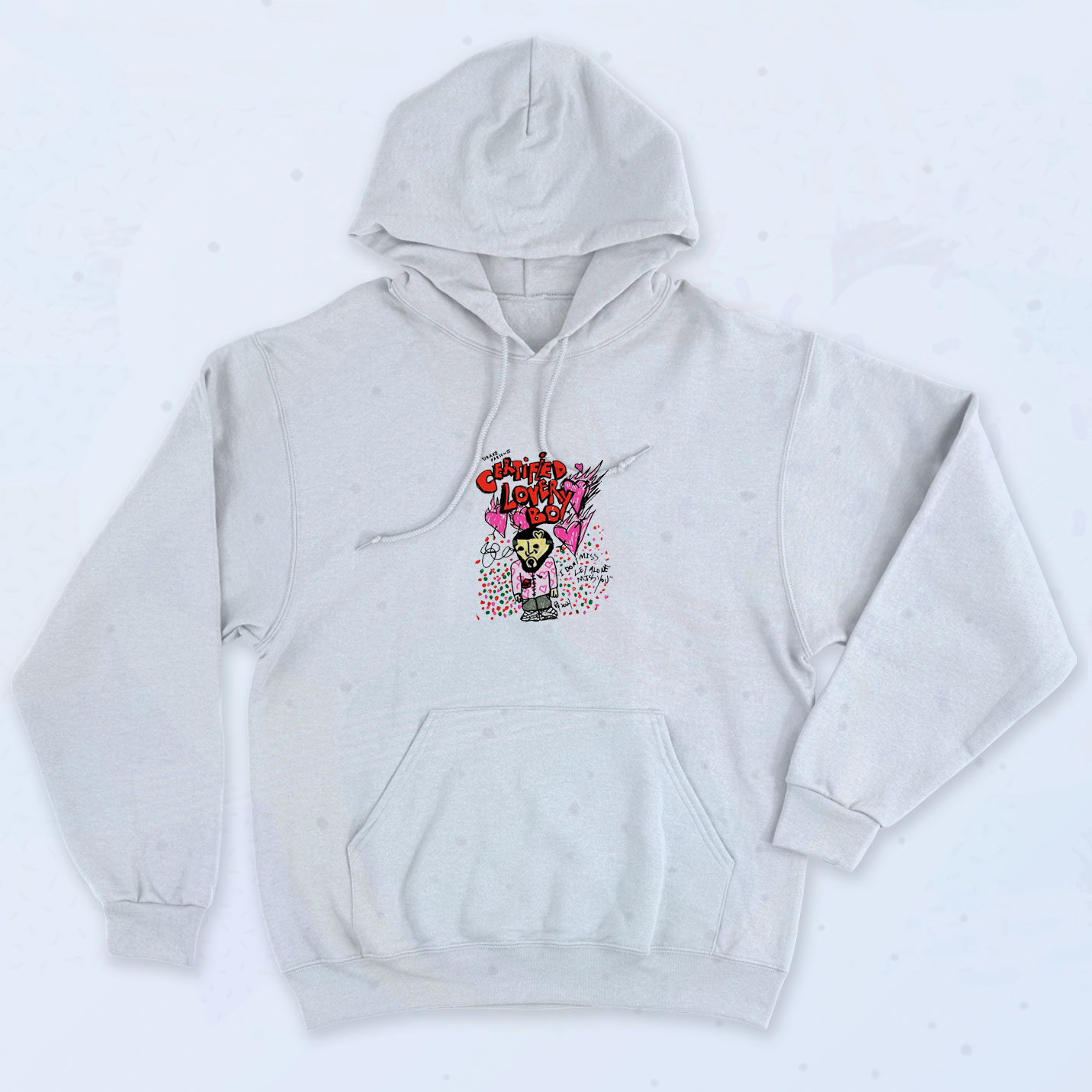 DRAKE Certified Lover Boy Graphic Hoodie - 90sclothes.com