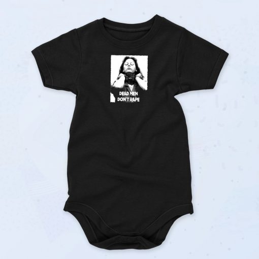 Dead Men Dont Rape Baby Onesie