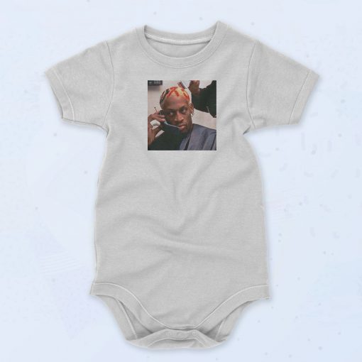 Dennis Rodman Photos Baby Onesie