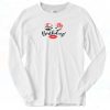 Eyelash and Lips Birthday 90s Long Sleeve Shirt