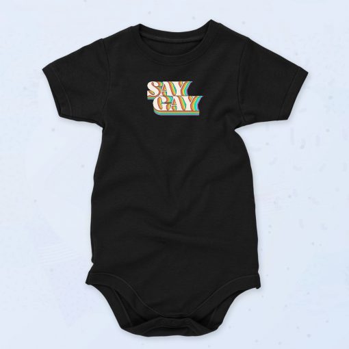 Florida Say Gay Baby Onesie