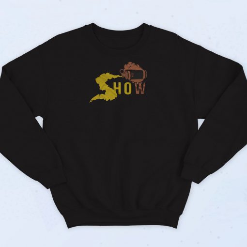 How Graphic Retro Sweatshirt