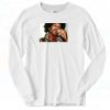 Jimi Hendrix Smoking 90s Long Sleeve Shirt