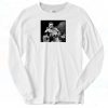 Johnny Cash Middle Finger Long Sleeve Shirt