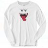 King Boo Super Mario Scary Long Sleeve Shirt