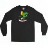 Marvin The Martian Running Looney Tunes Long Sleeve Shirt