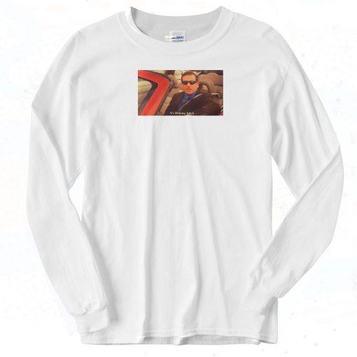 Michael Scott Its Britney Bitch Long Sleeve Shirt