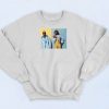 Outkast Blue And Yellow Contrast Sweatshirt