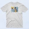 Outkast Blue And Yellow Contrast T Shirt