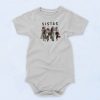 Sistas Sisters Afro Baby Onesie