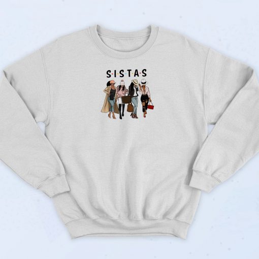 Sistas Sisters Afro Retro Sweatshirt