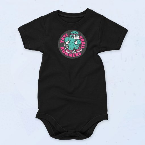 Yeti Trail Runners Baby Onesie