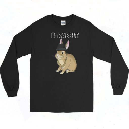 B Rabbit Eminem Graphic Long Sleeve Shirt