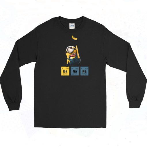 Banana Periodic Table Long Sleeve Shirt