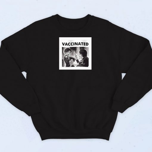 Eren Yeager Vaccinated Meme Sweatshirt