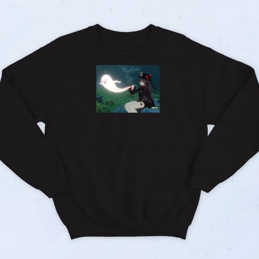 Genshin Impact Hutao Ghost Sweatshirt