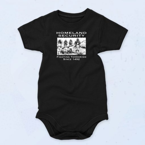 Homeland Security Fighting Terrorism Baby Onesie