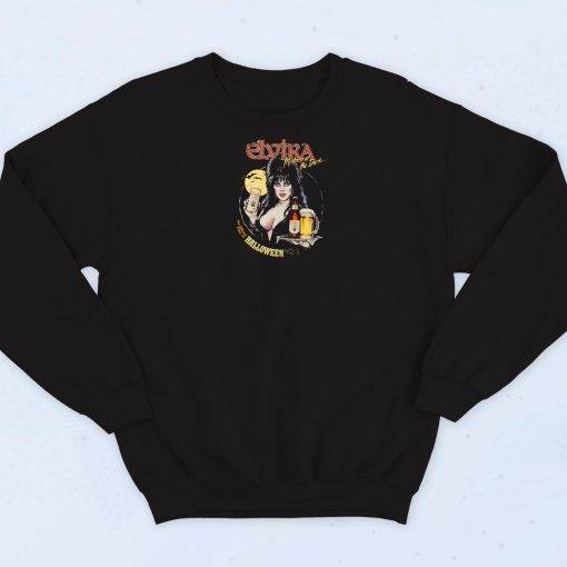 Hot Elvira Mistress Retro Sweatshirt