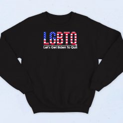 LGBTQ Lets Get Biden To Quit Sweatshirt