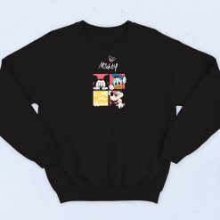 Love and Peace Mickey Retro Sweatshirt