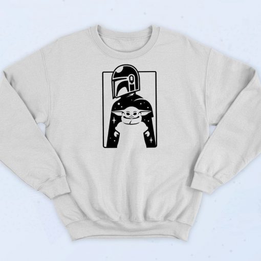 Mandalorian Grogu Funny Sweatshirt