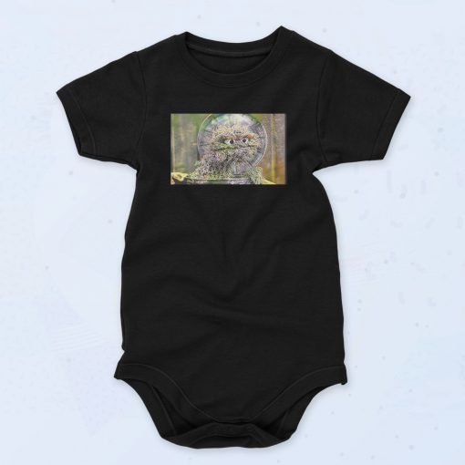 Oscar The Grouch Weed Nug Baby Onesie