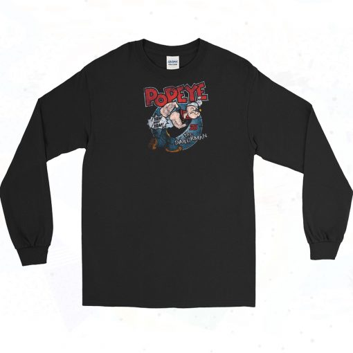 Popeye I Yam What I Yam Long Sleeve Shirt