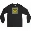 Smiley Face Blotter Art Long Sleeve Shirt