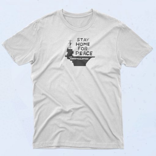 Stay Home For Peace Joan Baez T Shirt