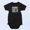 Wu Tang Clan Yellow Shimmy Yah Baby Onesie