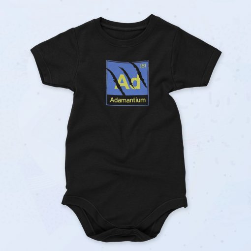 Admantium Slashed Periodic Table Baby Onesie