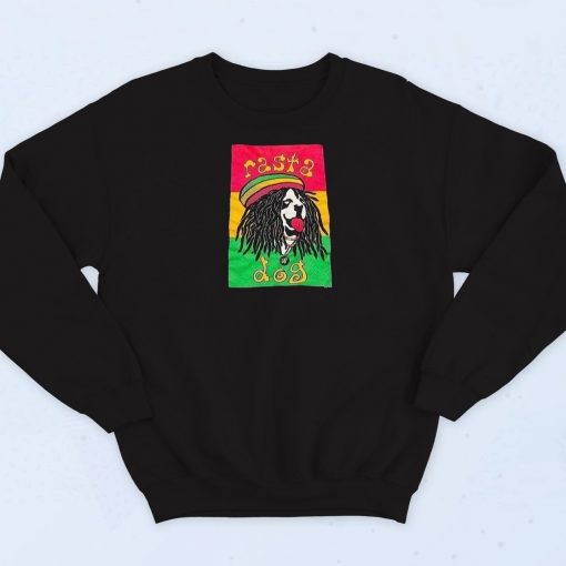 Big Rasta Dog Retro Sweatshirt