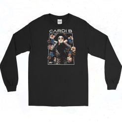 Cardi B Kanji Rapper Long Sleeve Shirt