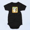 Cow And Chicken Unisex Baby Onesie