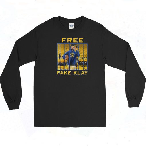 Daws Wearing Free Fake Klay Long Sleeve Shirt