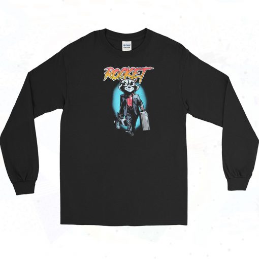 Guardians of the Galaxy Raccoon Long Sleeve Shirt