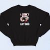 Popeye Aintliftin Retro Sweatshirt