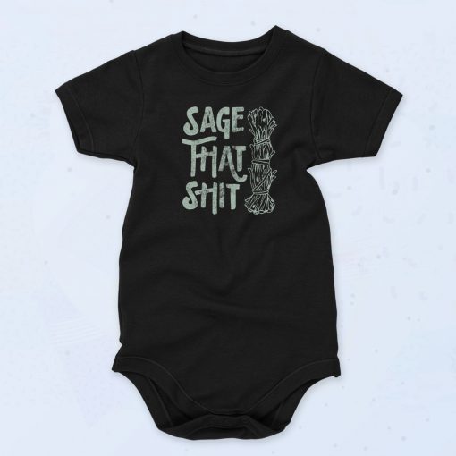 Sage That Shit Unisex Baby Onesie