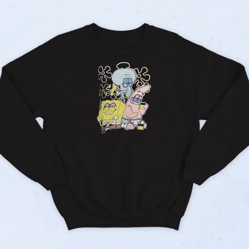 SpongeBob Squidward Tentacles Patrick Star Sweatshirt