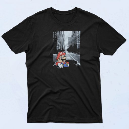 Super Mario Sewer Lid Popping T Shirt