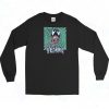 Venom Crazy Tongue Green Long Sleeve Shirrt