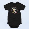 Wonder Woman Ringer Baby Onesie