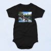 cardi b Glossy Photo Baby Onesie