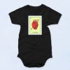 El Corazon The Heart Baby Onesie