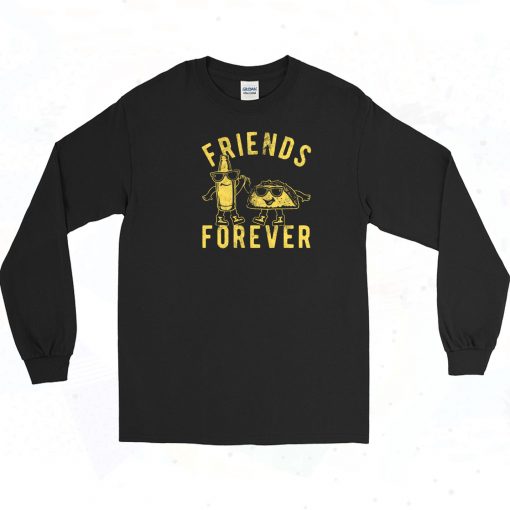 Beer And Tacos Friends Long Sleeve Shirt