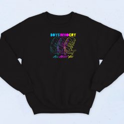 Boys Who Cry All About You Spongebob Sweatshirt