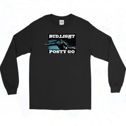 Bud Light Beer Posty Go Long Sleeve Shirt